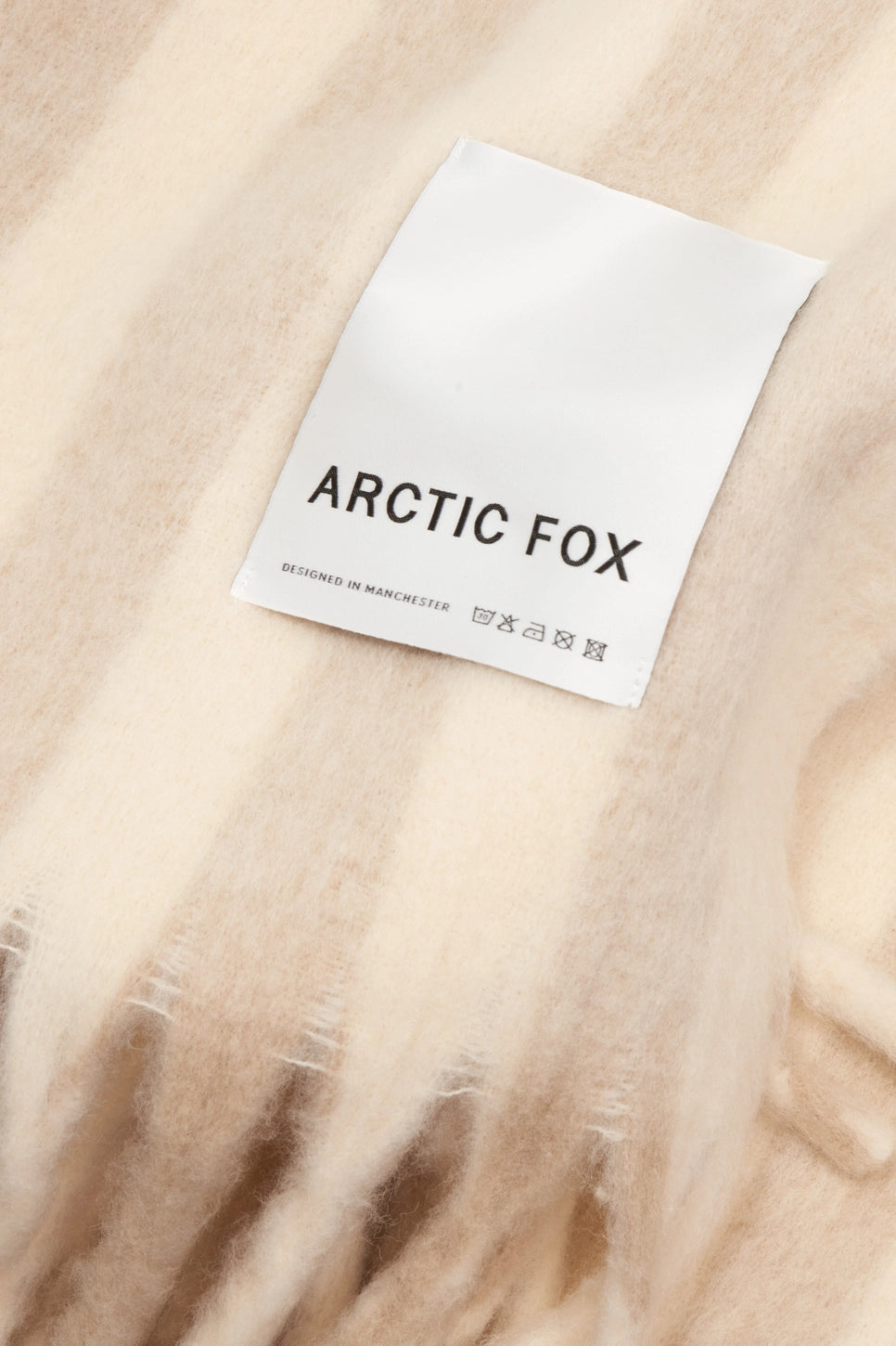 Artic Fox Pale Taupe Throw