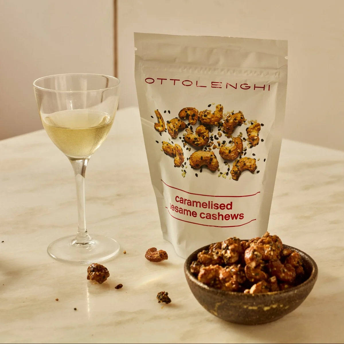Ottolenghi - Caramelised Sesame Cashews