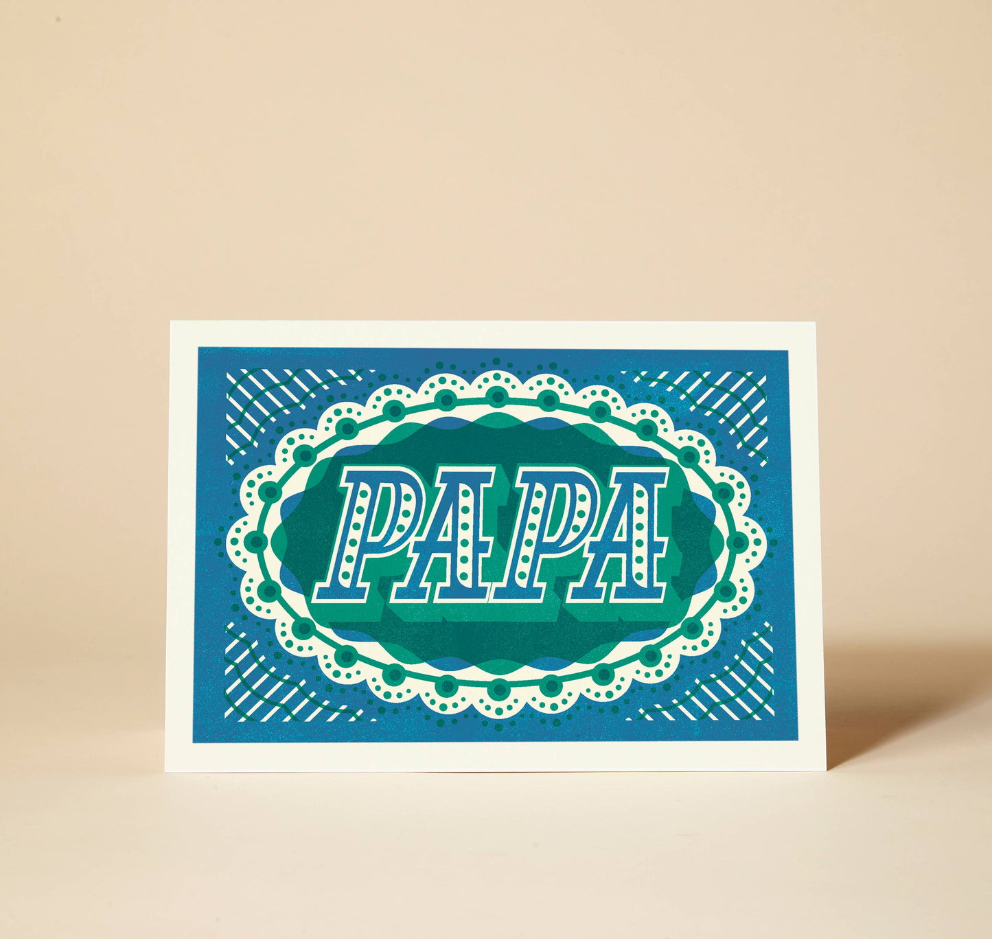 Papa Greeting Card