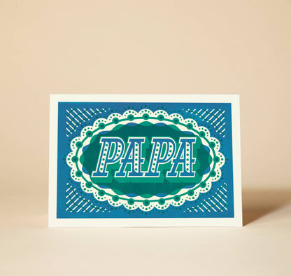 Papa Greeting Card