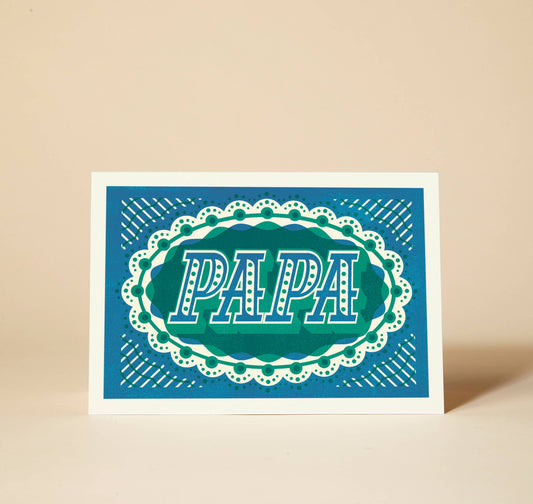 Papa Greeting Card