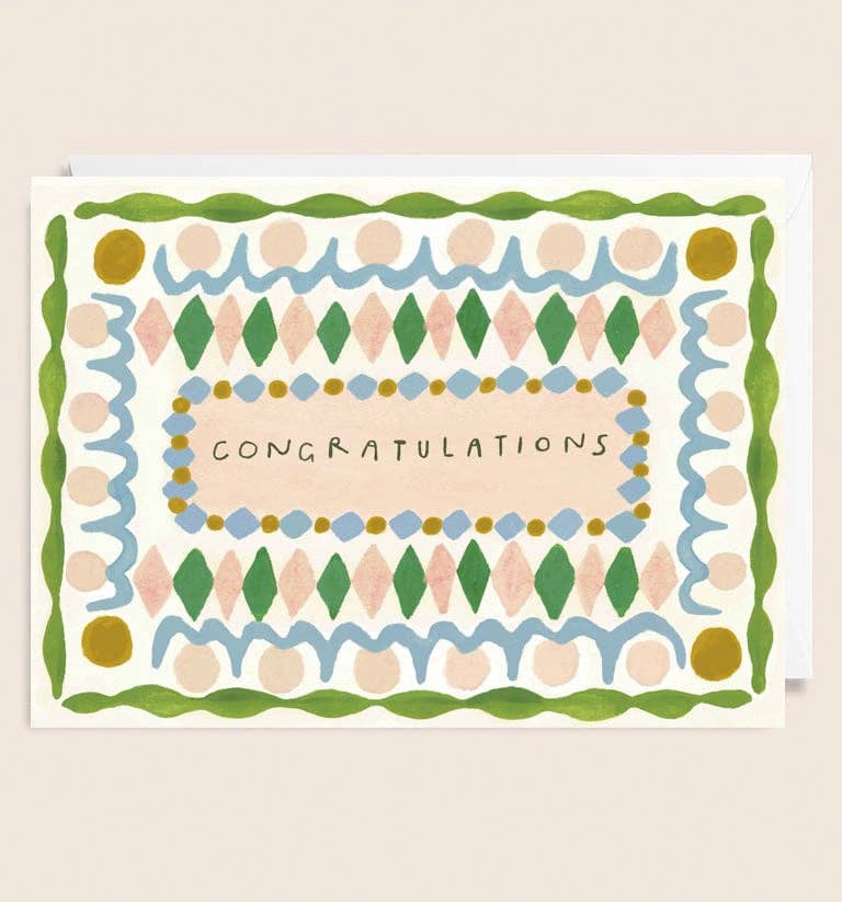 Congratulations Card | Pattern