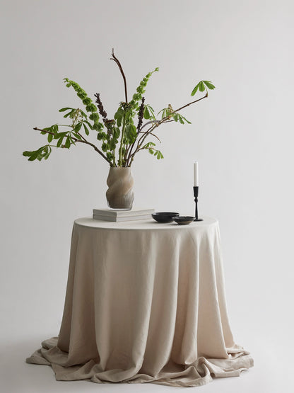 Glass Swirl Fano Vase