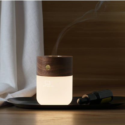 Smart Diffuser Lamp: White Ash