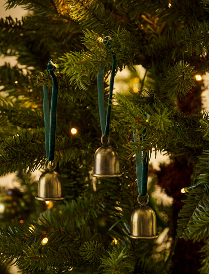 Cromwell Christmas Bells  Antique Brass
