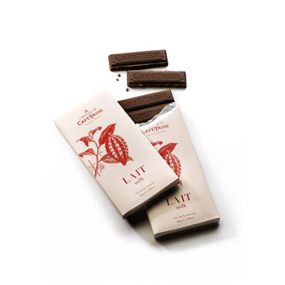 Cafe-Tasse Chocolate Bar 85g 
Milk chocolate