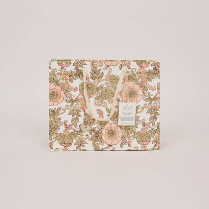 Hand Block Printed Gift Bags (Medium) - Terracotta Collection
