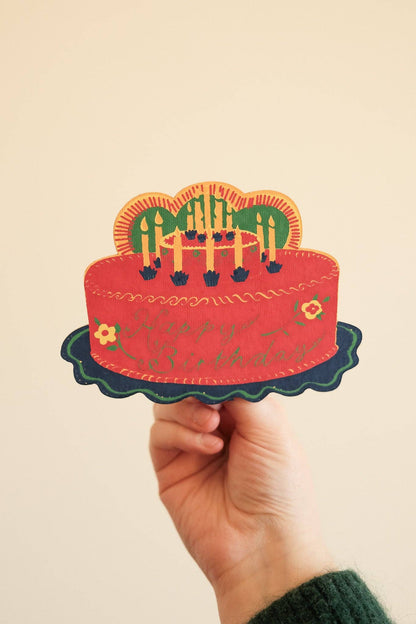 Party Cake Greeting Card