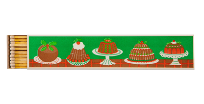 Archivist Extra Long Matches - Christmas Puddings