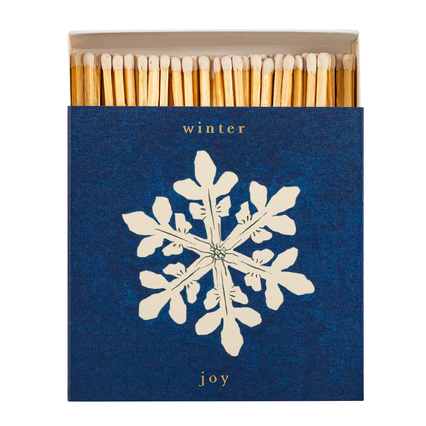 Archivist Square Box Matches - Winter Joy