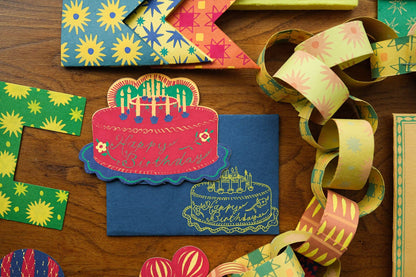 Party Cake Greeting Card