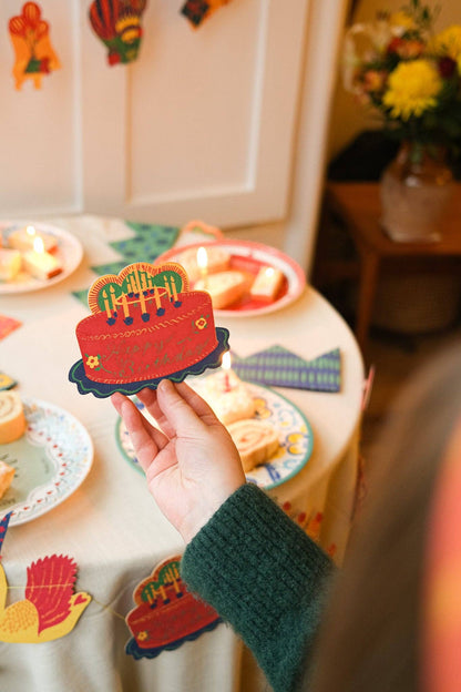 Party Cake Greeting Card