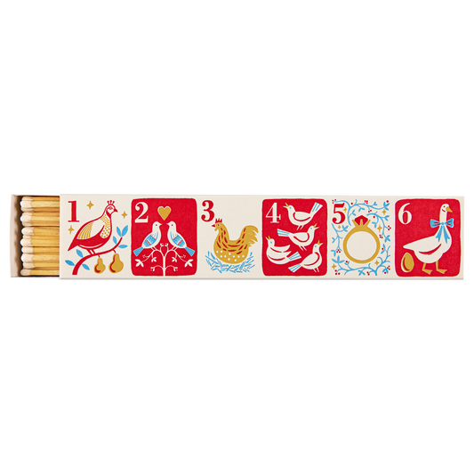 Twelve Days of Christmas | Long - Safety Matches