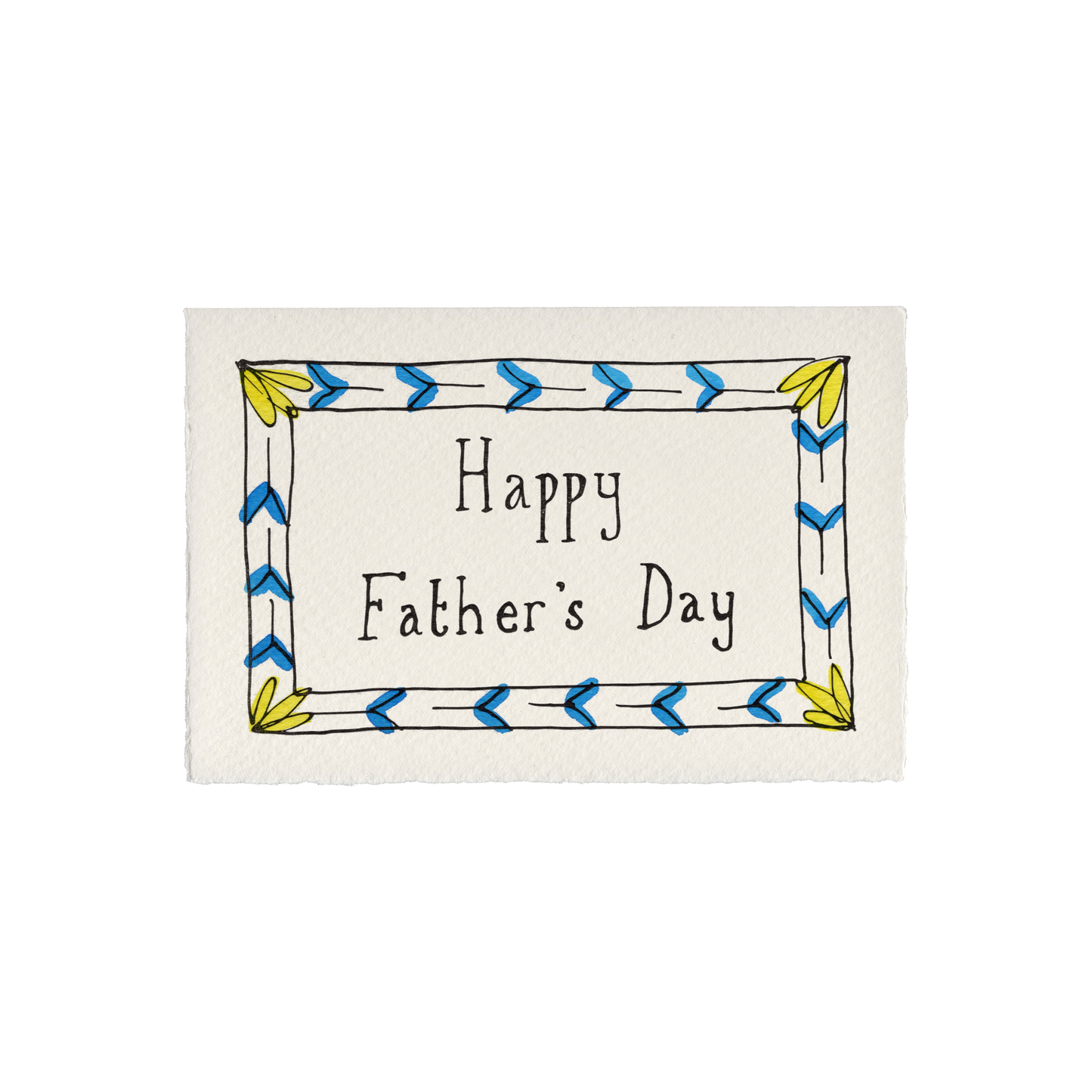 Father's Day Card - Border