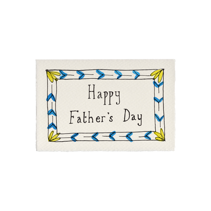 Father's Day Card - Border