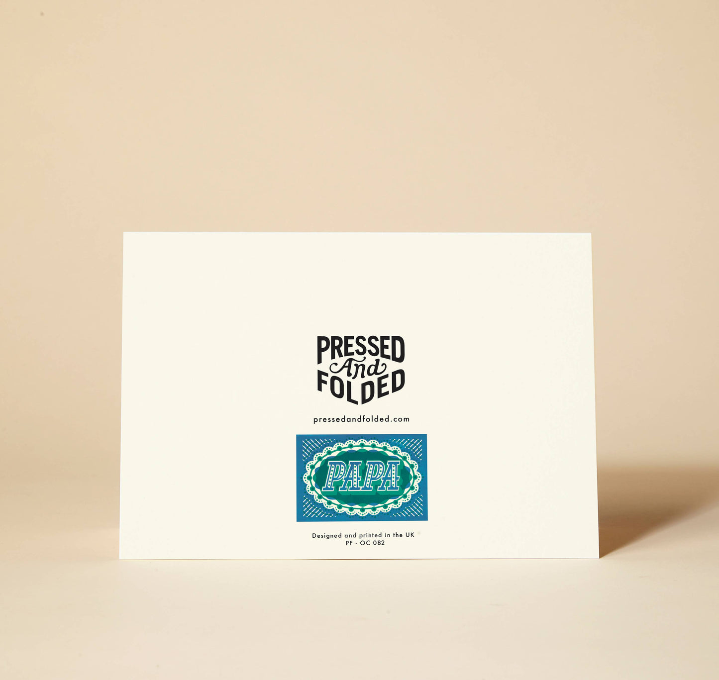 Papa Greeting Card
