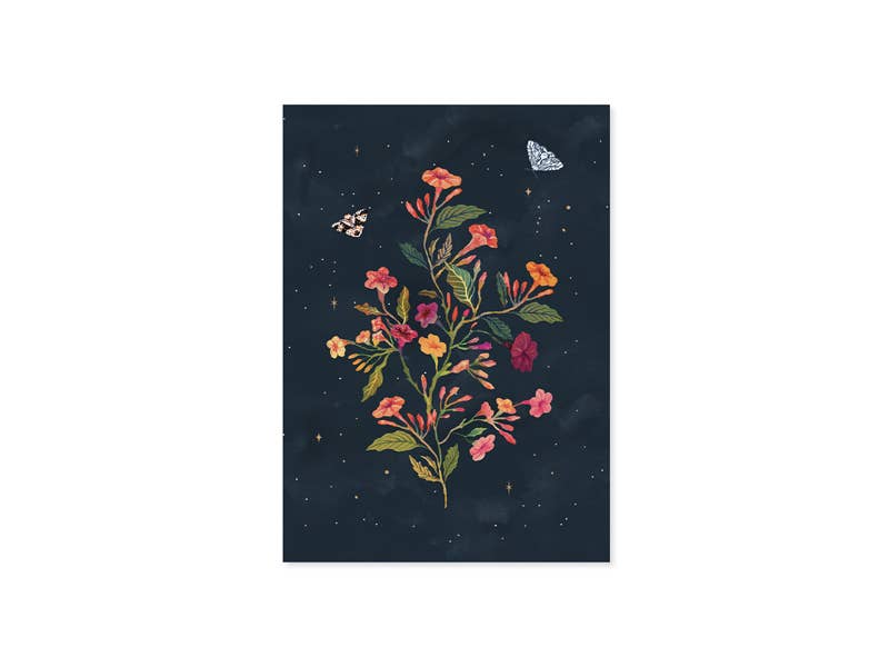 Night Garden Sympathy Pop-Up Card