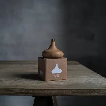 OVO Oak Candle Holder