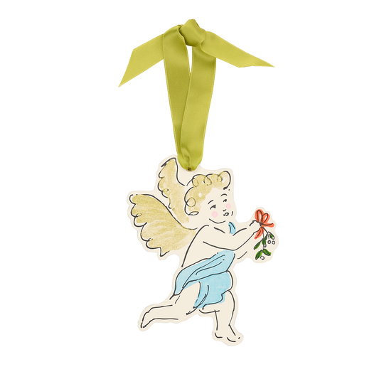 Cherub (Christmas Kisses) Decoration / Ornament / Gift Tag