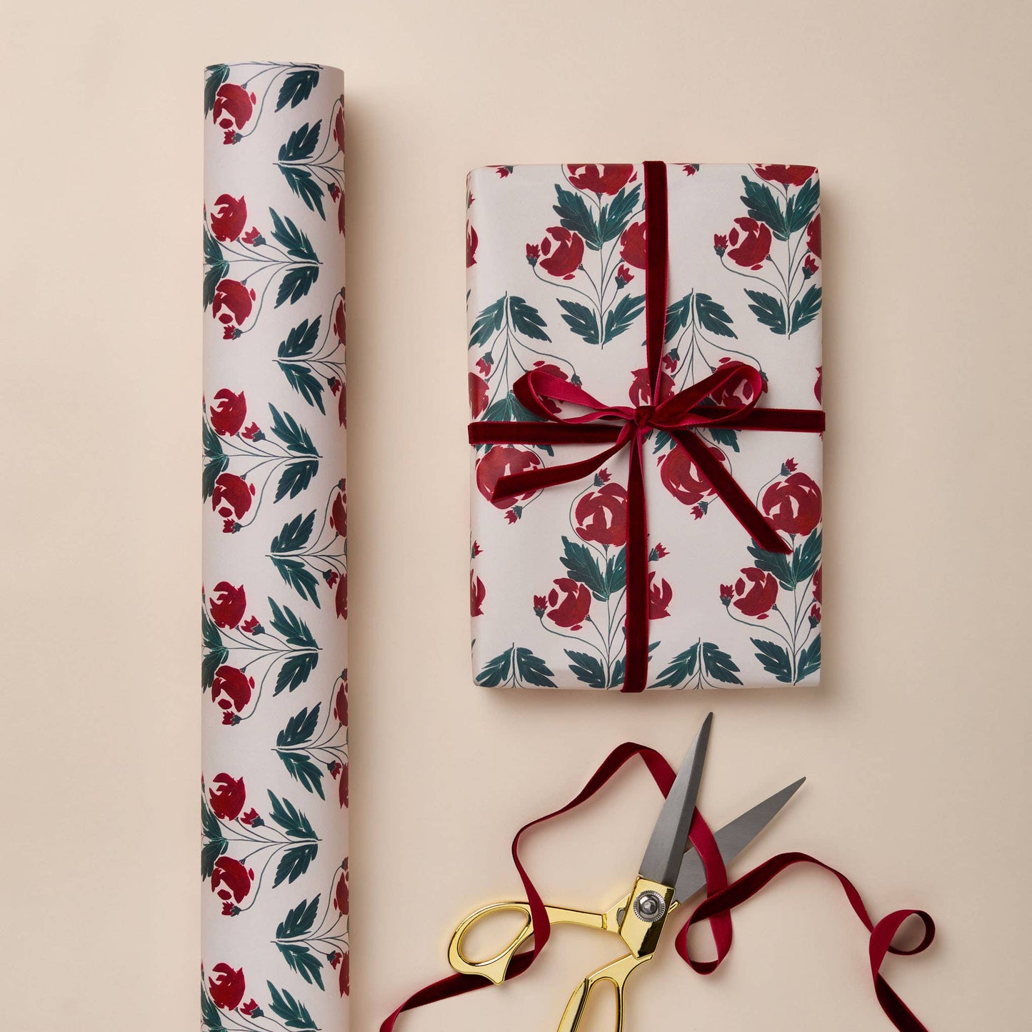 ROSE BOTANICAL LUXURY GIFT WRAP