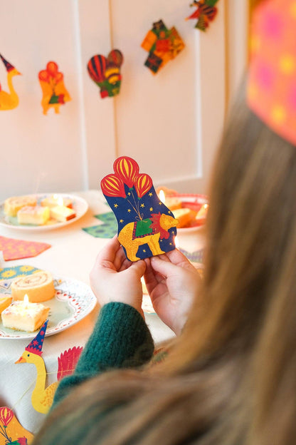 Party Bear Greeting Card