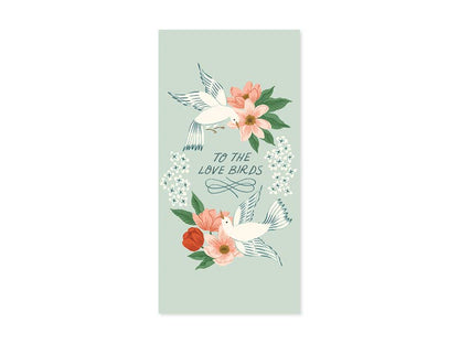 Love Birds Wedding & Engagement/Anniversary Pop-Up Card