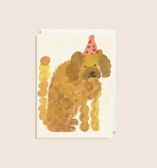 Mini Birthday Card | Curly Merlin