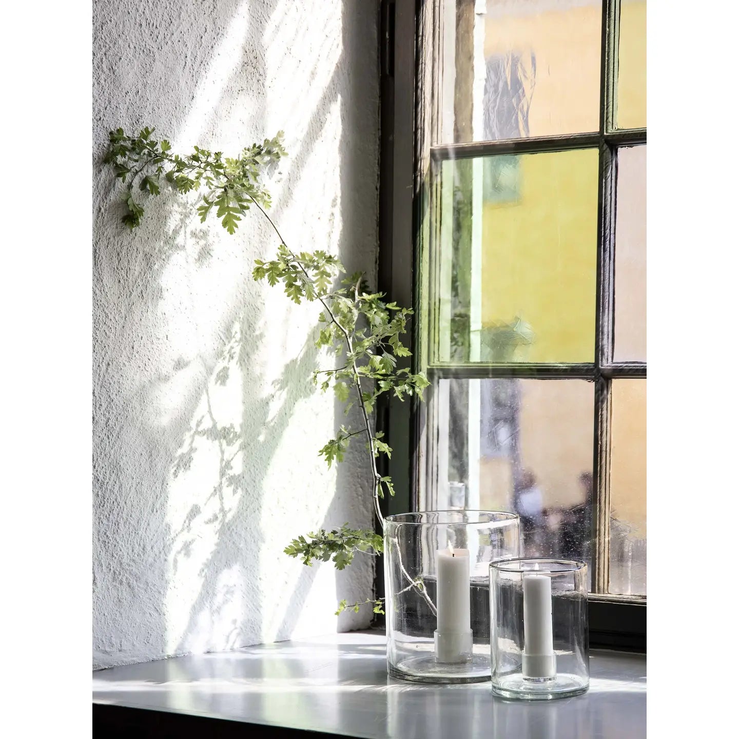 Luna Glass Candle Holder - Large