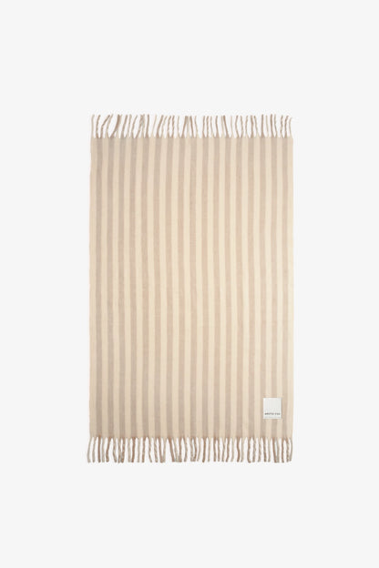Artic Fox Pale Taupe Throw