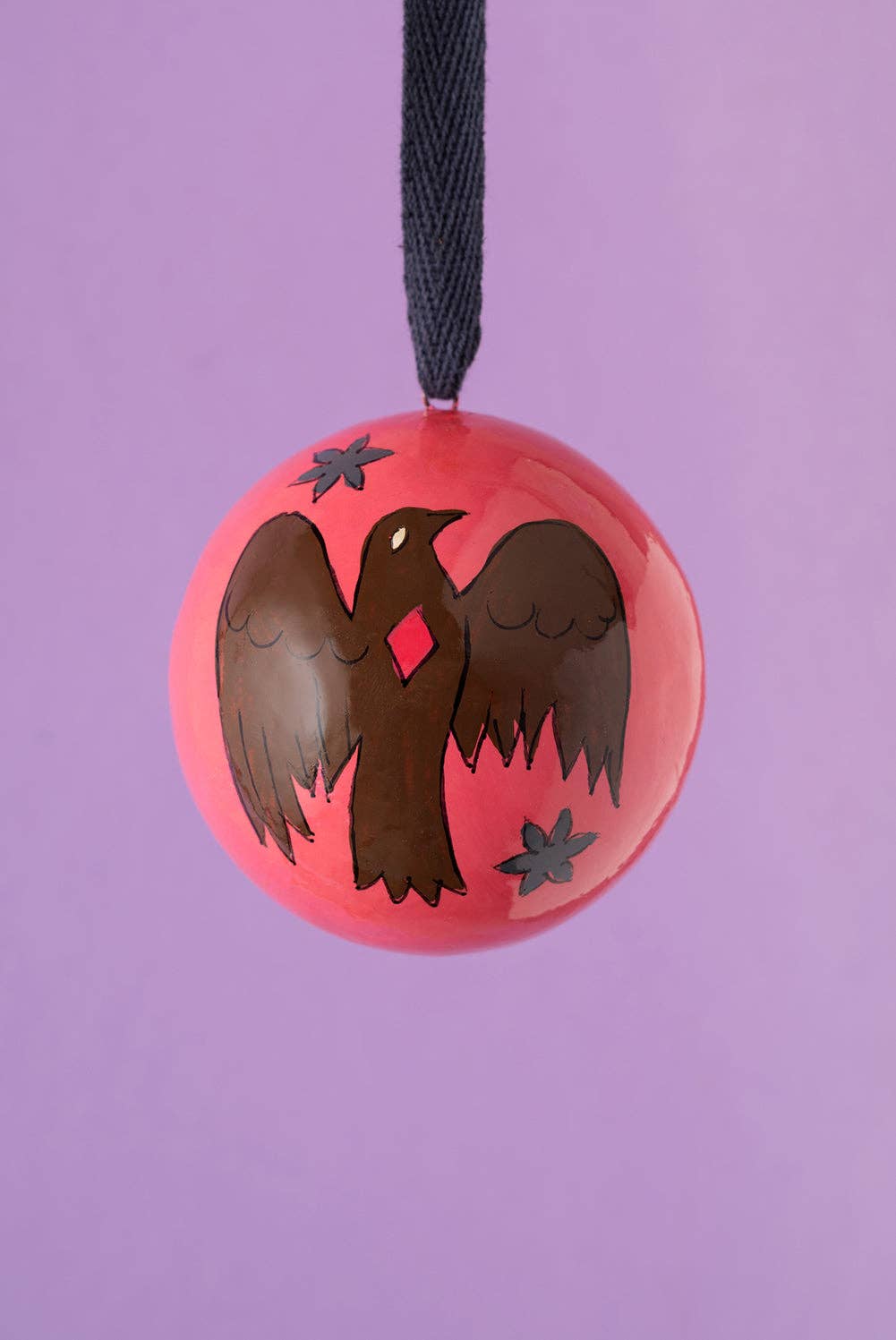 The Raven Pink Bauble