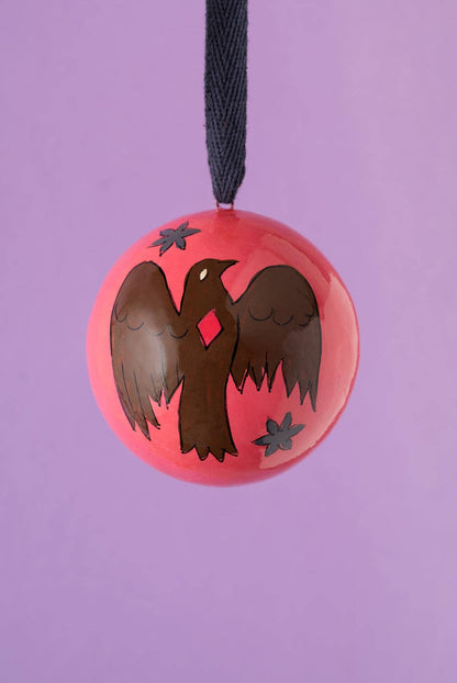 The Raven Pink Bauble