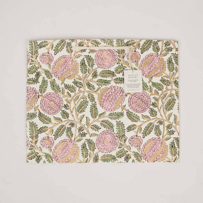 Hand Block Printed Gift Bags (Large) - Blush Refresh Collection