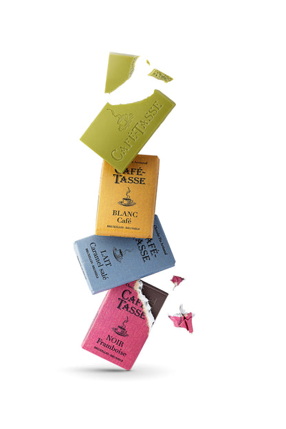 Cafe Tasse Pack of 20 Mini Chocolate Bars