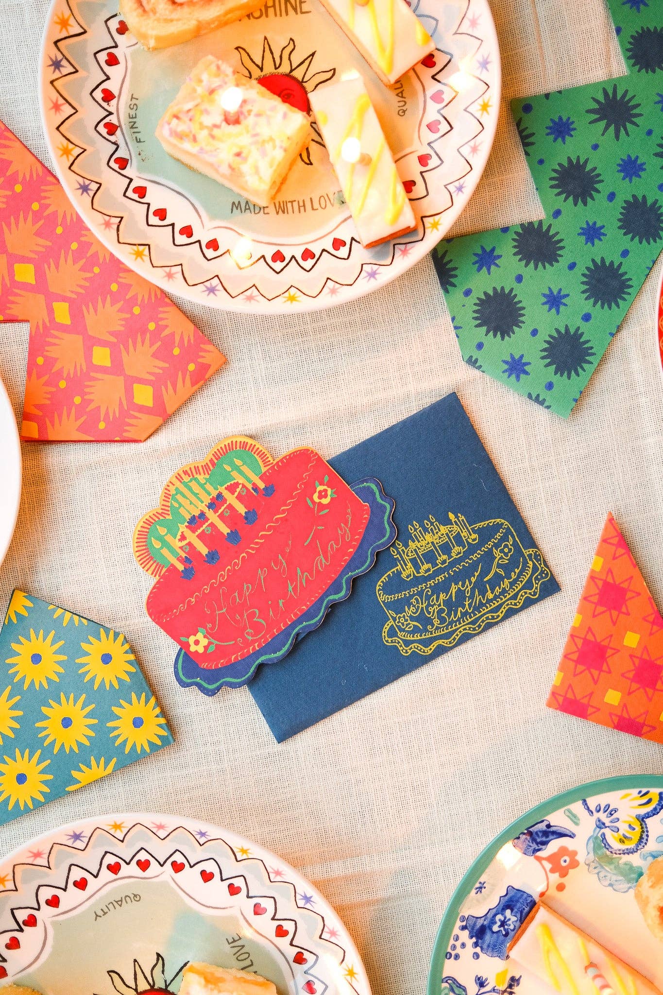 Party Cake Greeting Card