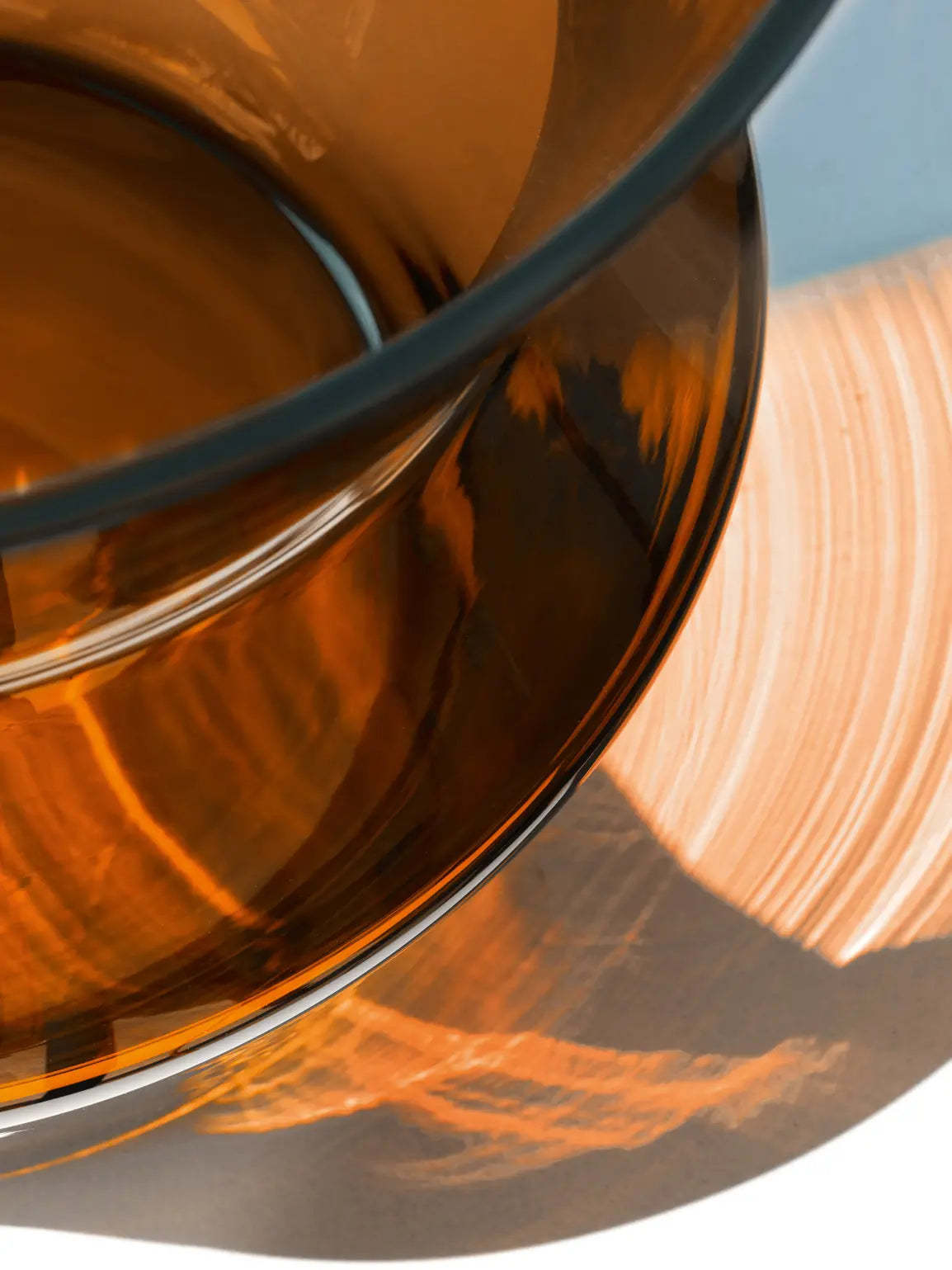 LSA Sculpt Vase/Lantern - Cognac