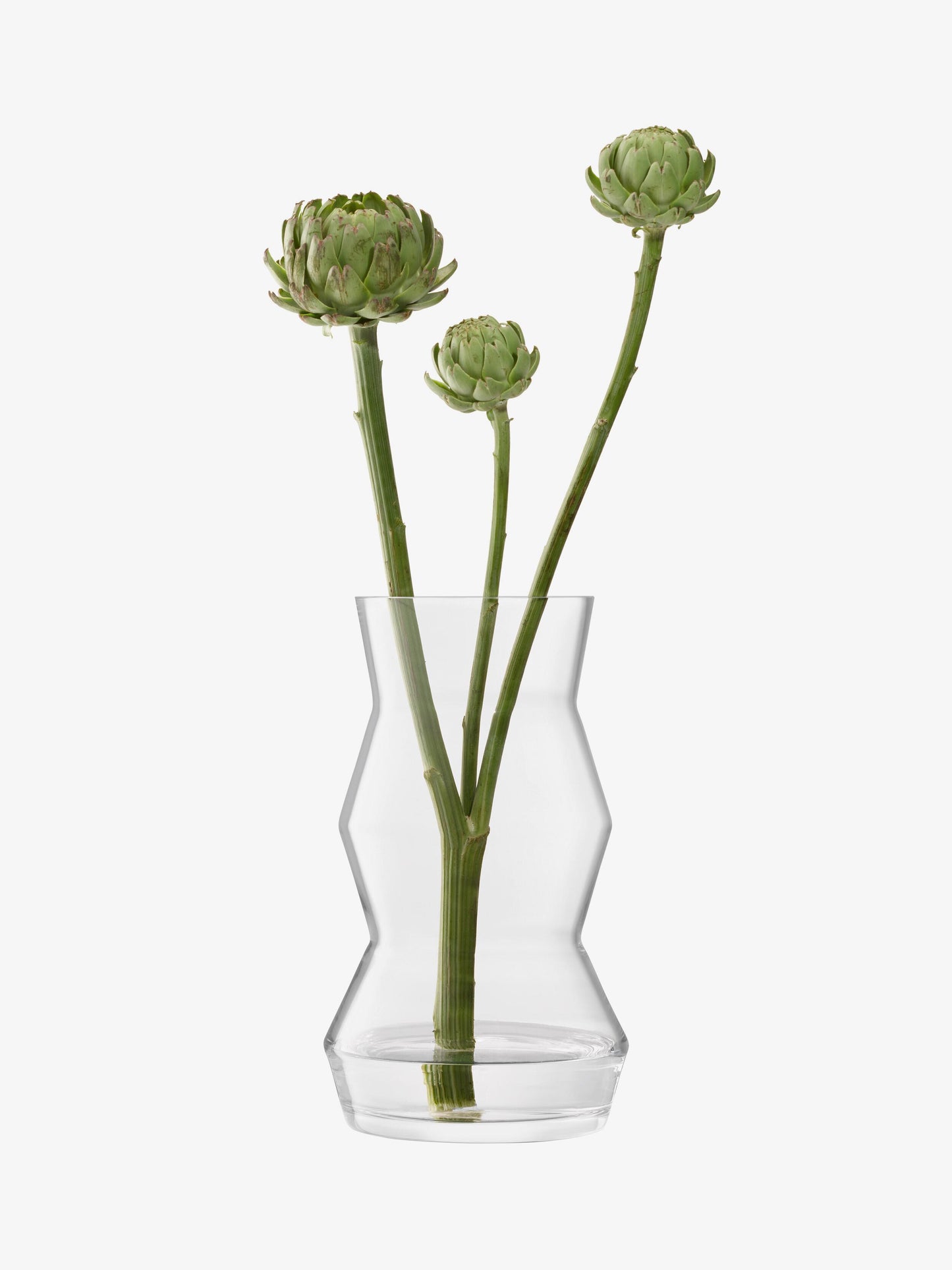 LSA Sculpt Vase/Lantern - Clear