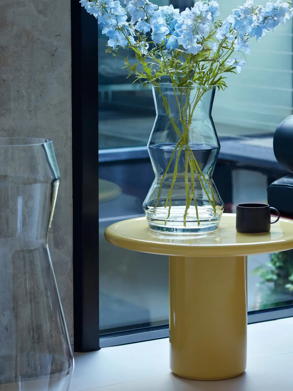 LSA Sculpt Vase/Lantern - Clear