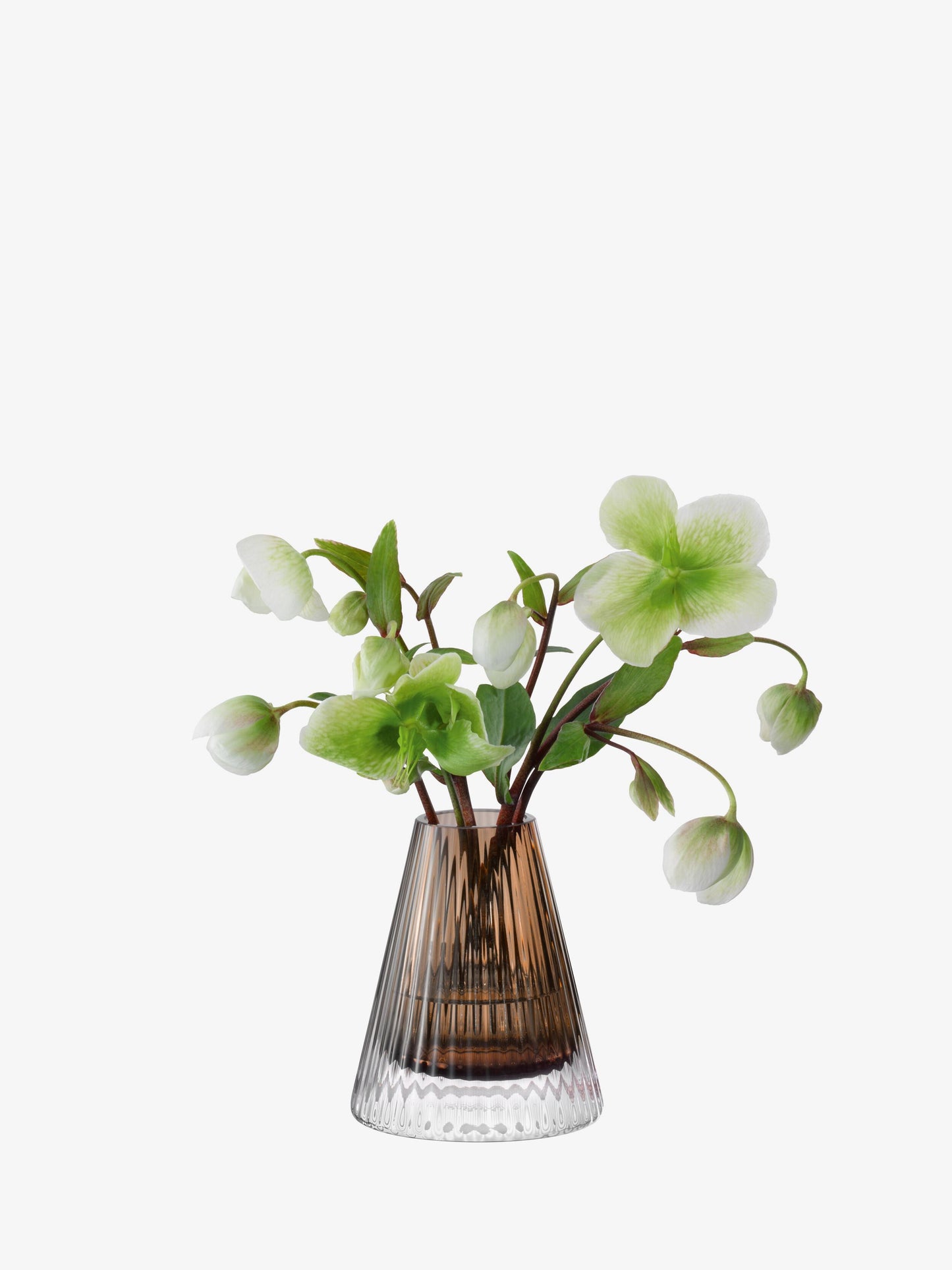 Beacon Candle Holder / Vase - Taupe + Jet Black