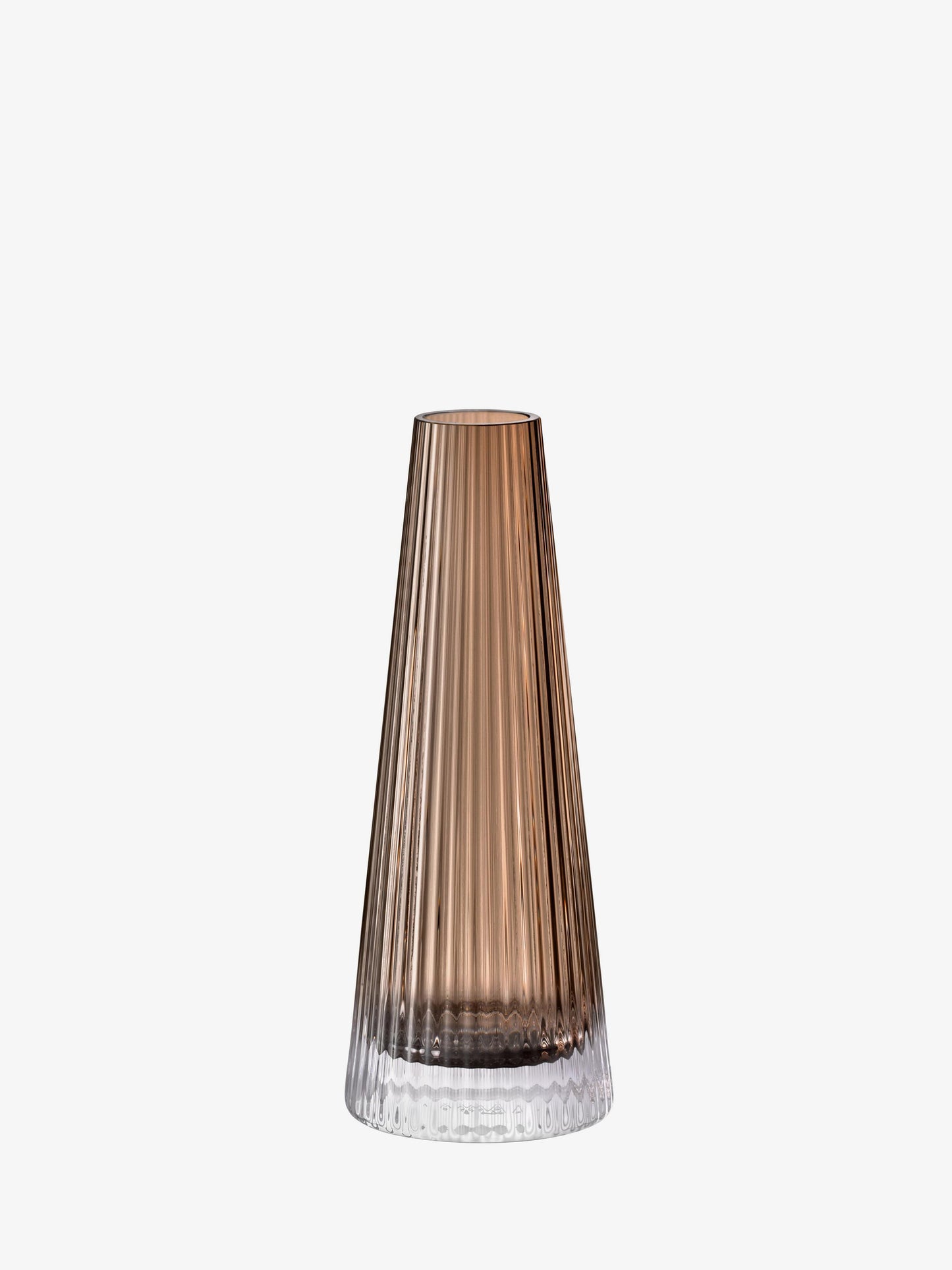 Beacon Candle Holder / Vase - Taupe + Jet Black