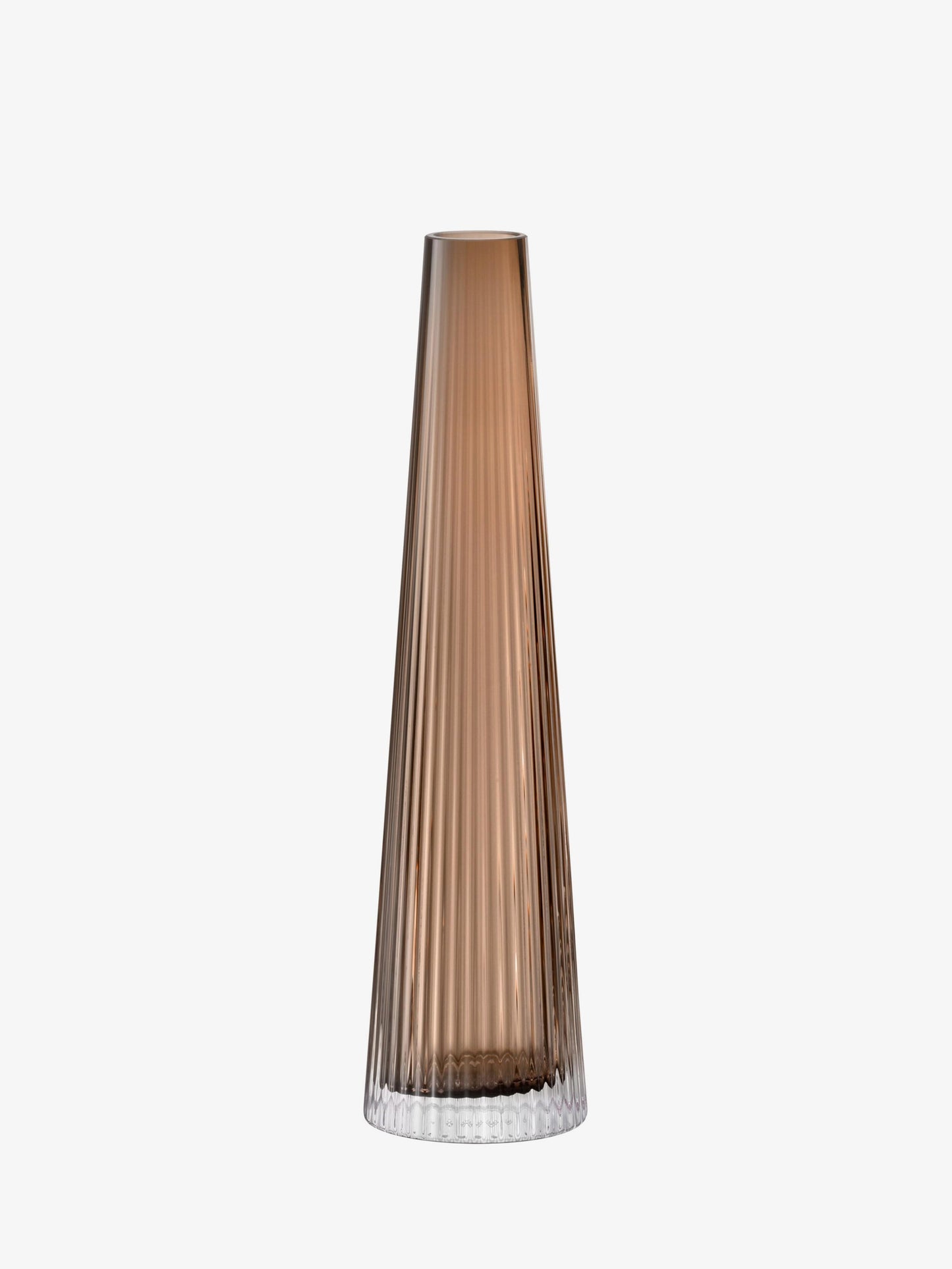 Beacon Candle Holder / Vase - Taupe + Jet Black