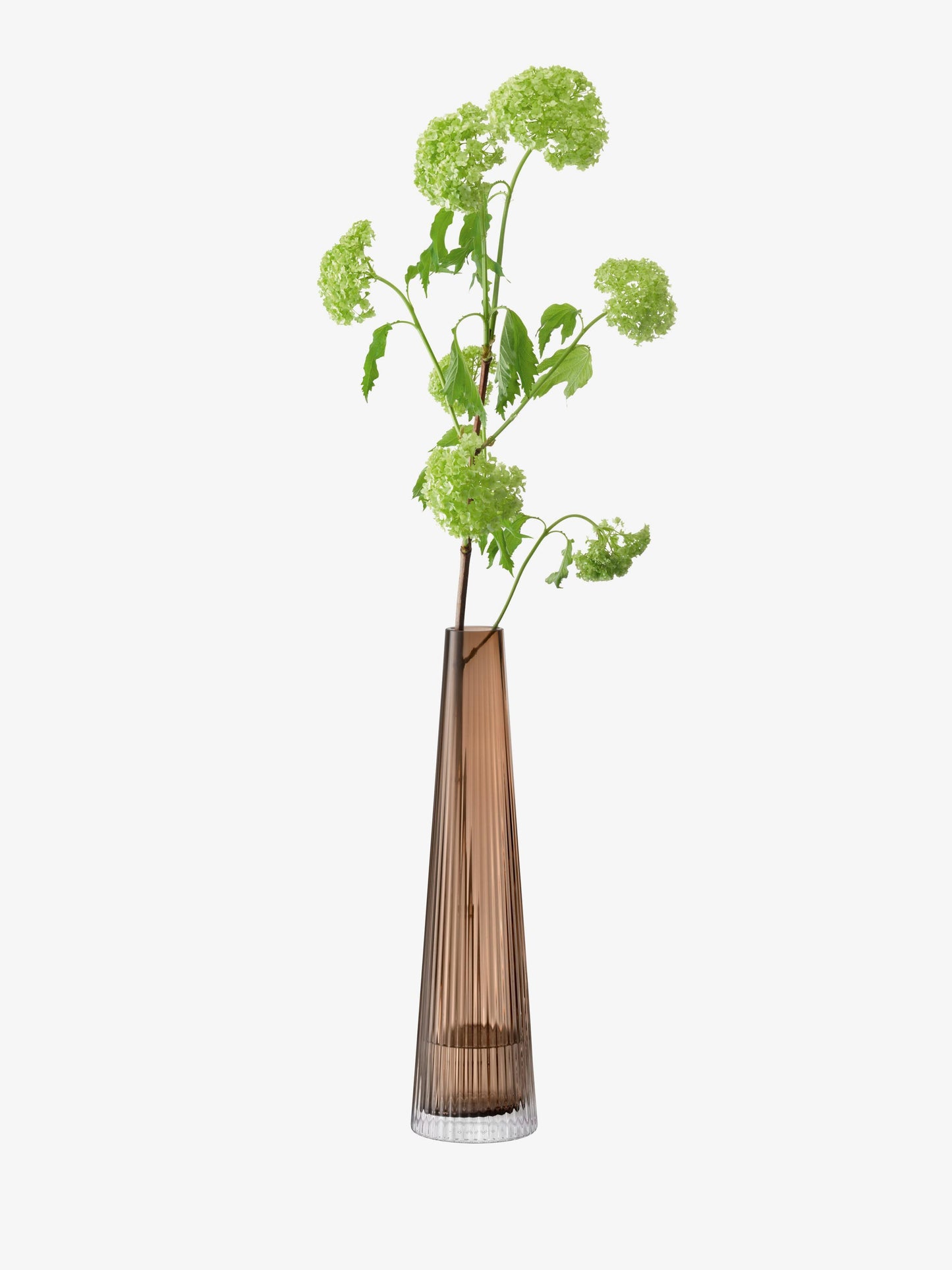 Beacon Candle Holder / Vase - Taupe + Jet Black