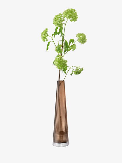Beacon Candle Holder / Vase - Taupe + Jet Black