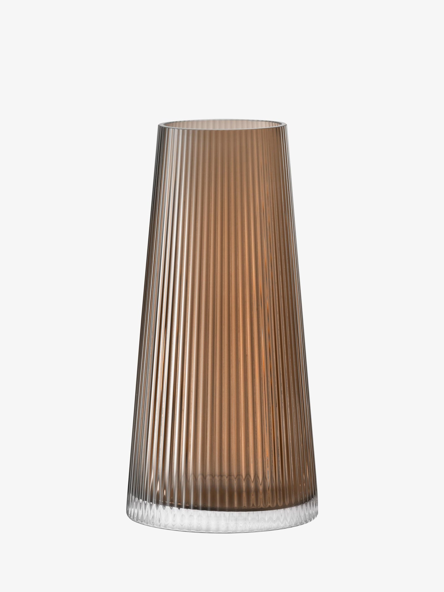 Beacon Candle Holder / Vase - Taupe + Jet Black