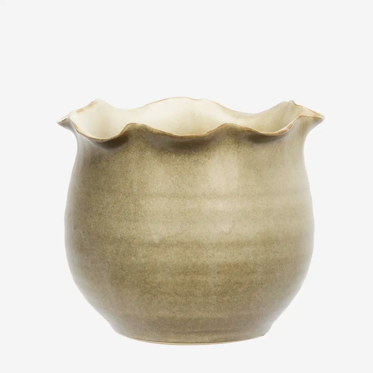 Stoneware Flowerpot
