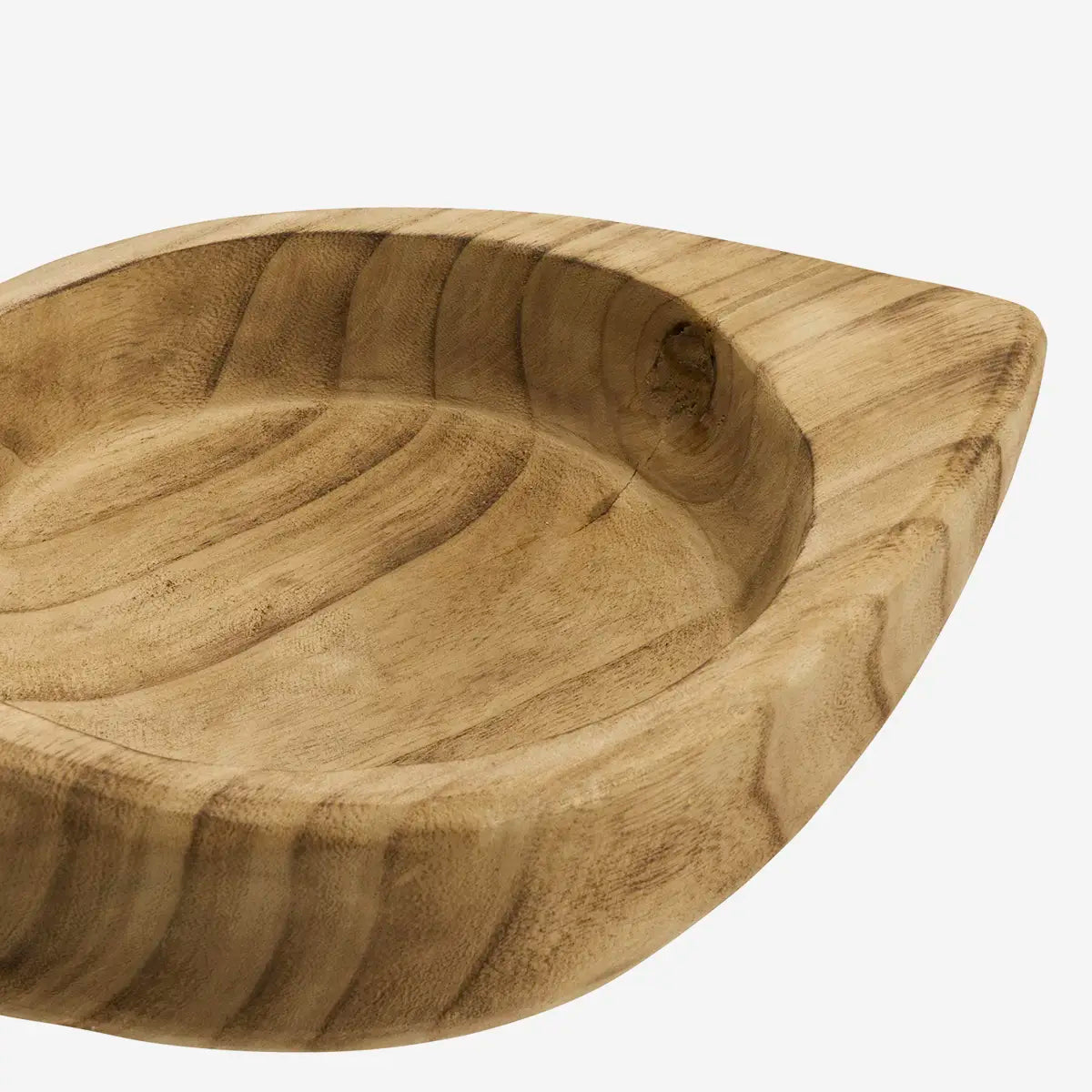 Carves Wooden Bowl