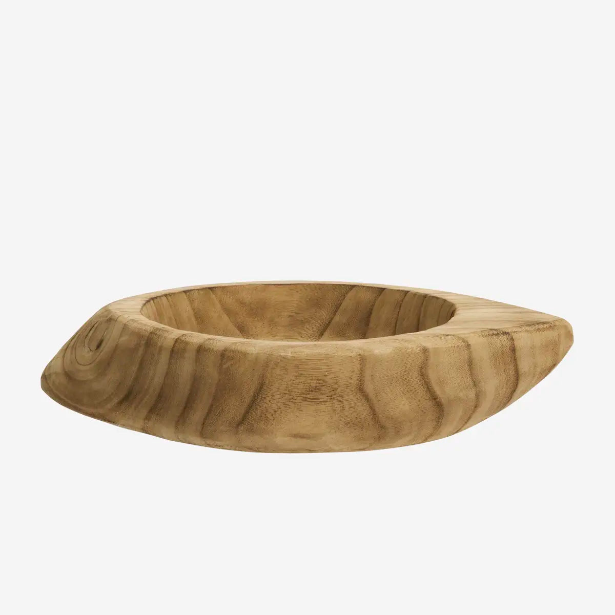 Carves Wooden Bowl