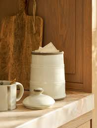 Hurley Canister - Stoneware, Natural