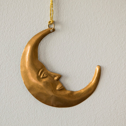 Moon Metal Ornament