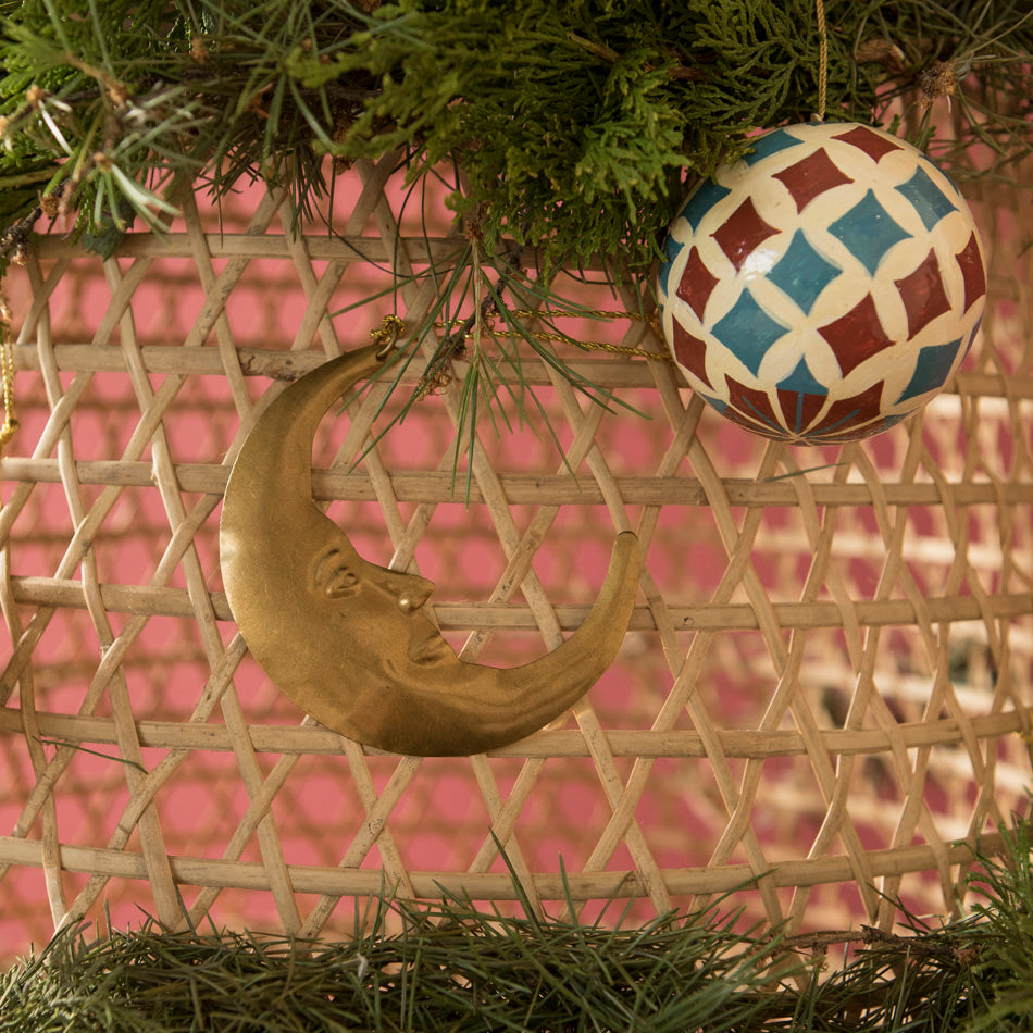 Moon Metal Ornament