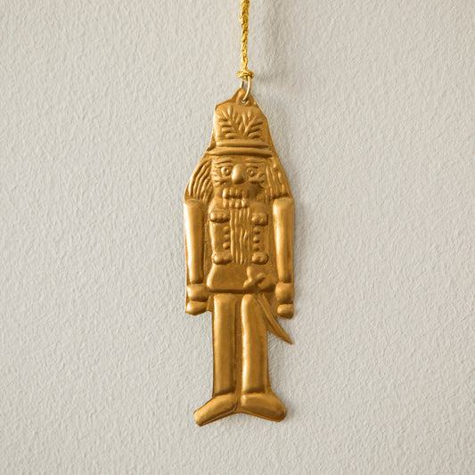 Nutcracker Metal Ornament